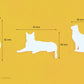 SUCK UK Ltd - USA - Cat Wall Hooks – Hang your stuff on their tails
