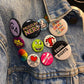 Museum Nerd Classic Black Button