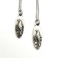 MergingMetals - Antique Silver Whispering Raven Pendant Necklace