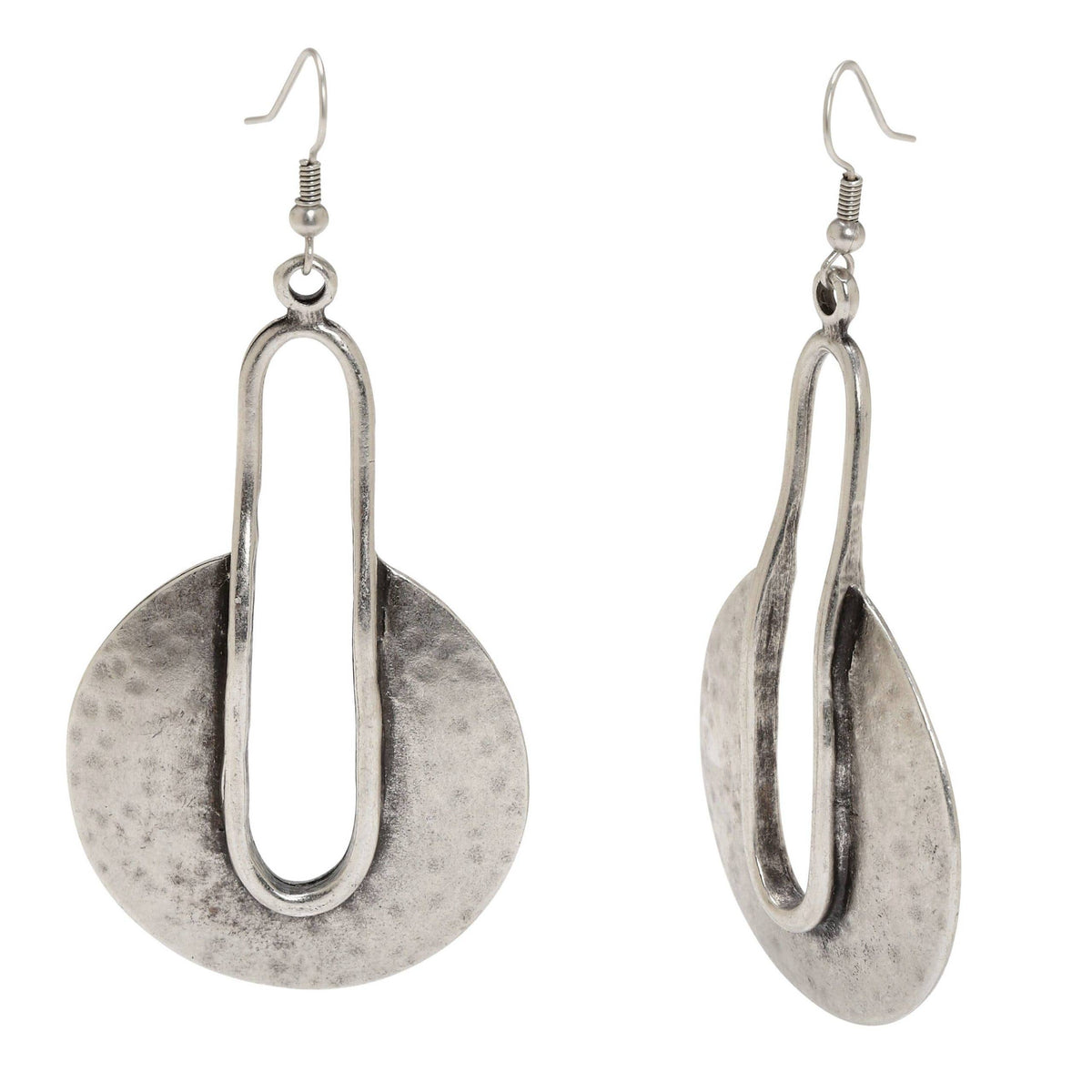 Chanour - Handmade Pewter Earrings