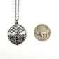 MergingMetals - Silver Honeybee Pendant Necklace
