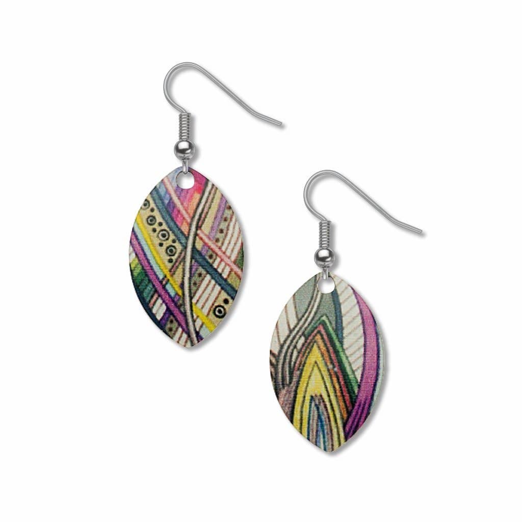 David Howell and Company - String Music Earrings, MADE in USA Regular