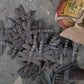 Haiti Fair Trade~ It's Cactus - 6" Metal Dragonfly Garden Art, Haiti Fair Trade Set of 3 Regular