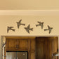 Haiti Fair Trade~ It's Cactus - Set of 5 Birds , Garden Home Decor, Metal Plaques 6" Regular