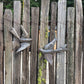 Haiti Fair Trade~ It's Cactus - 13" Set/2 Large Birds, $11 ea. 3D Wings, Home Garden Plaques Regular