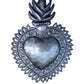 Haiti Fair Trade~ It's Cactus - Sacred Heart, Haiti Flaming Heart, Religious Folk Art 7"x10' Regular