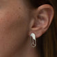 Angular Moment - Rose Studs: Stainless Steel Regular