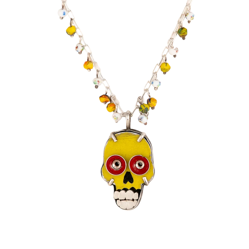 Amuck Design: Dead Plates Don't Lie Necklace