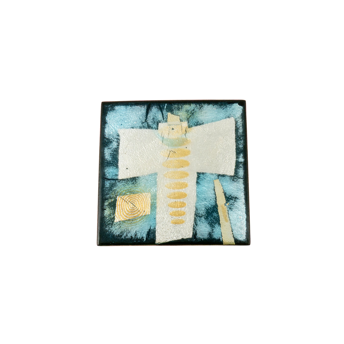 Bill Helwig: Enamel Tile, Cross Series