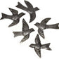 Haiti Fair Trade~ It's Cactus - Set of 5 Birds, Garden Home Décor, Metal Plaques 4"