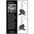 David Howell and Company: Sneakers Black Earrings, Made in USA