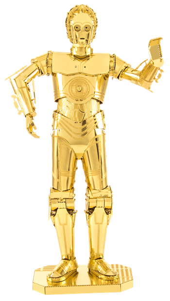 Metal Earth - C-3P0 - GOLD, Star Wars