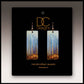 Illustrated Light & DC Designs - Cool Forest Rectangle Handmade Earrings Regular
