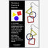 David Howell and Company: Kandinsky - Triangle, Circle & Square Earrings