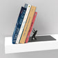 Artori Design LLC - Creative Metal Floating Bookend with Illusion Effect Regular