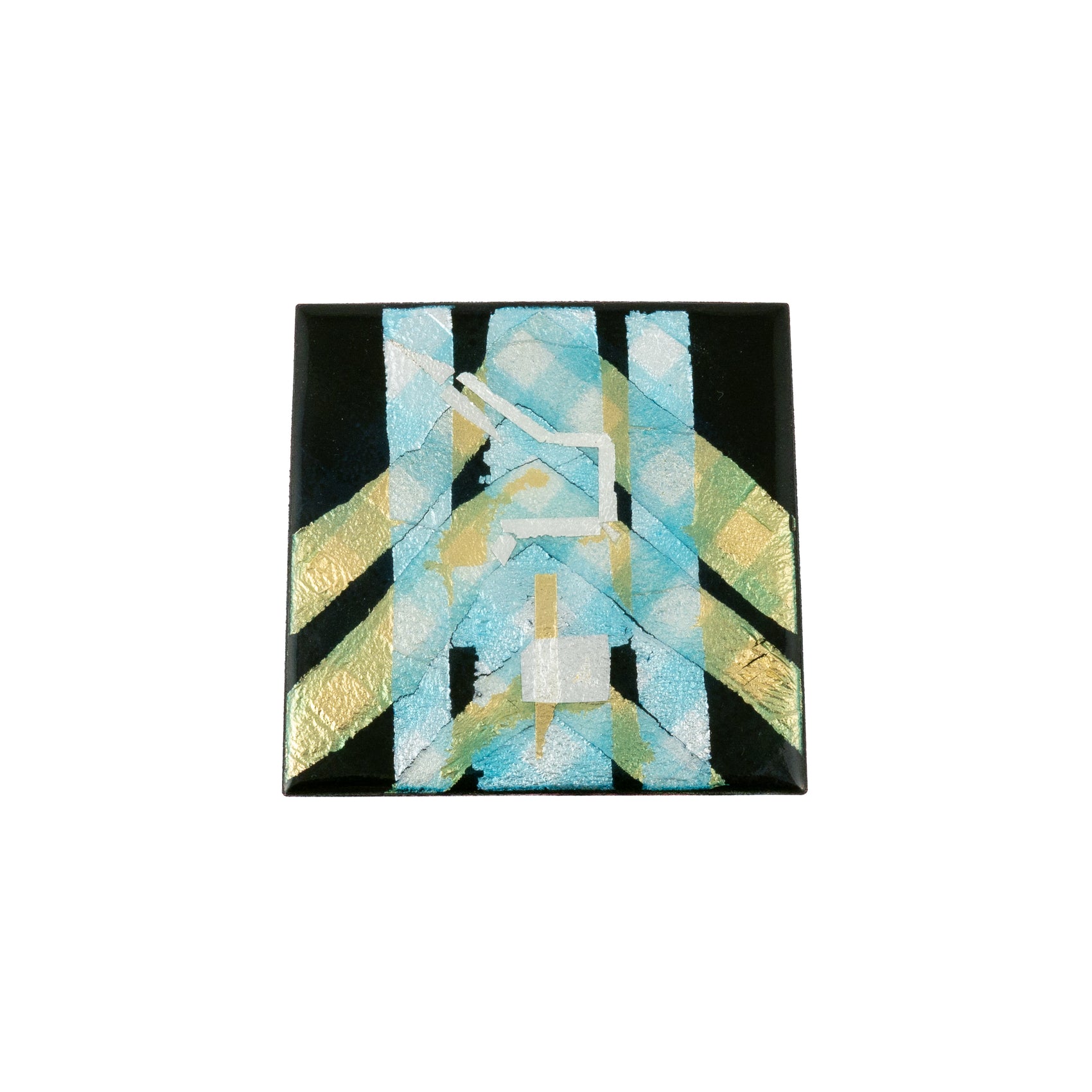 Bill Helwig: Enameled Tile, Cross Series