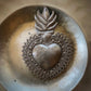 Haiti Fair Trade~ It's Cactus - Sacred Heart, Haiti Flaming Heart, Religious Folk Art 7"x10' Regular