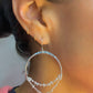 YedOmi Jewelry - Nara Chandelier Earrings: SS
