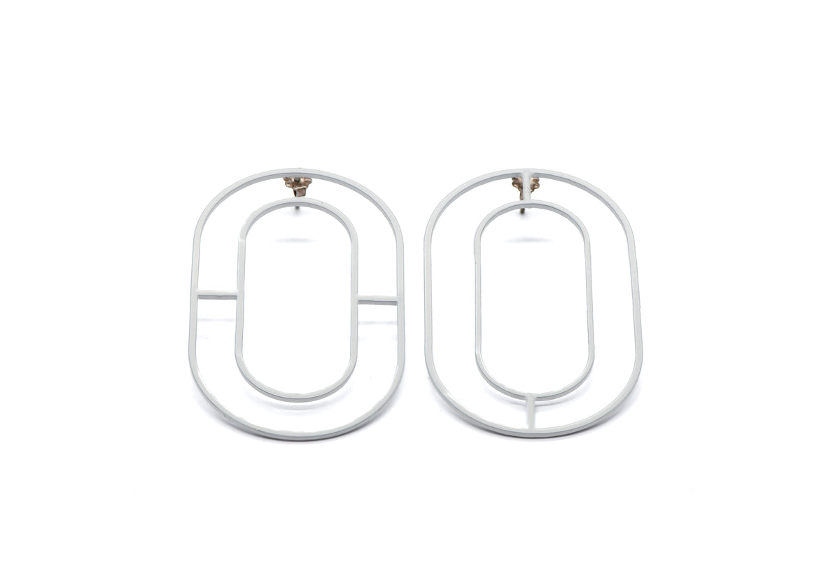 Devyn Vasquez: Milla Earring White