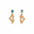 Julie Cohn: Petite Reef Teal Topaz Earrings