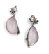 Anna Johnson: Rose quartz Eukya Earrings