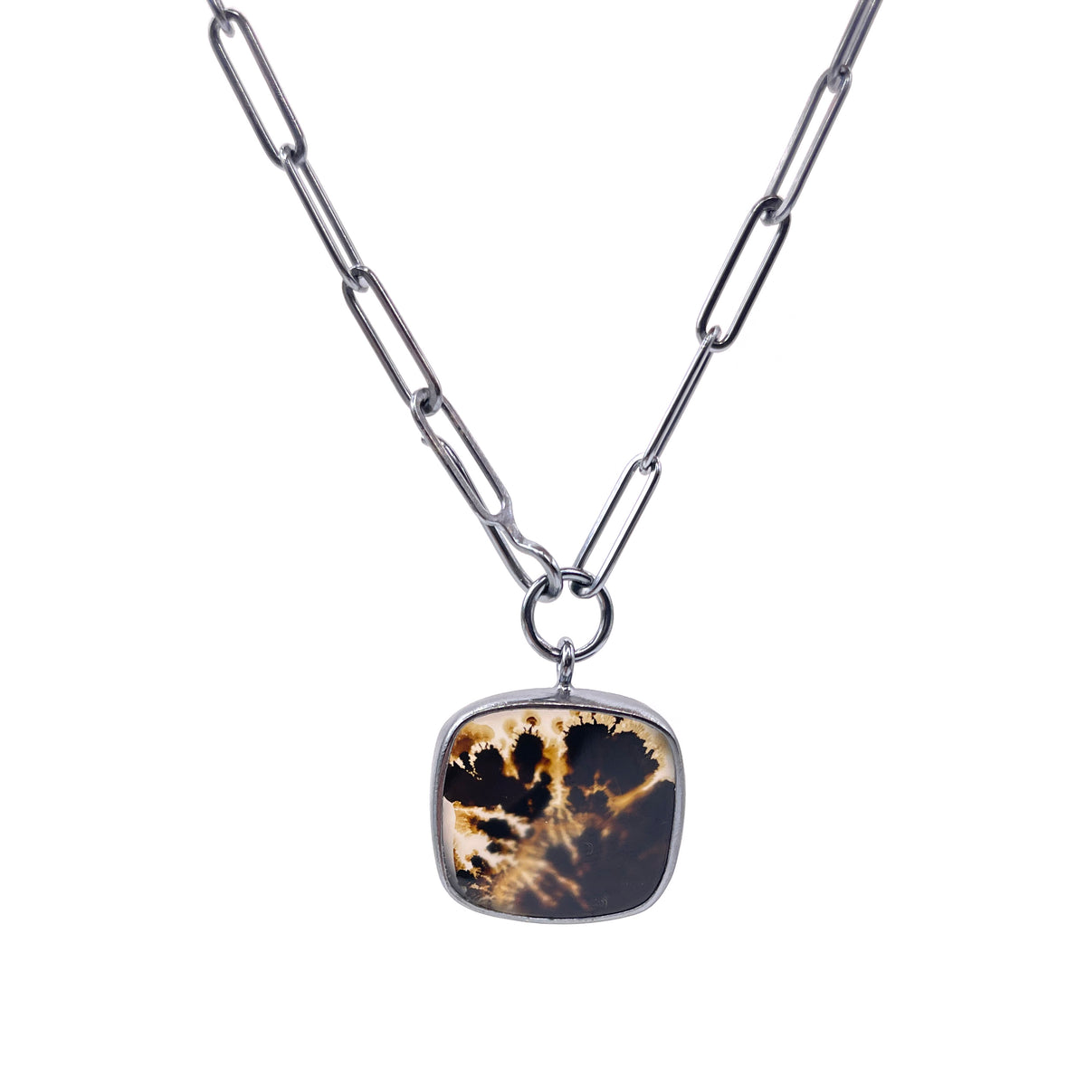 Emily Rogstad: Montana Agate Lariat Necklace