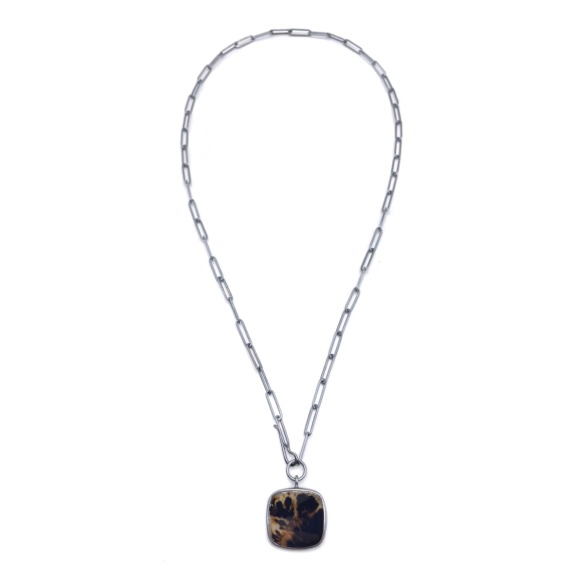 Emily Rogstad: Montana Agate Lariat Necklace