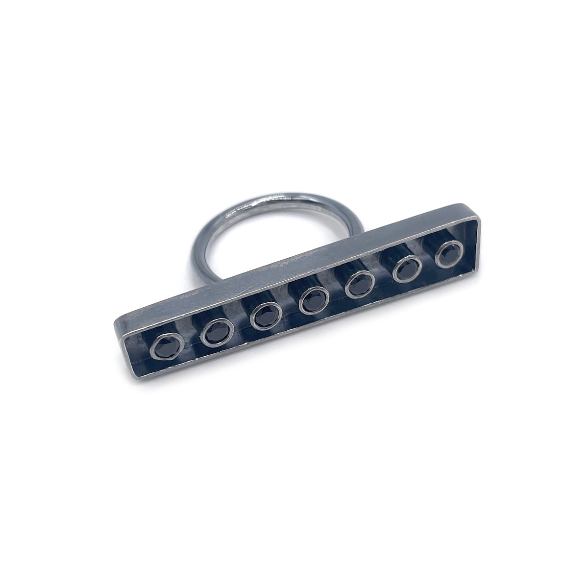 Emily Rogstad: Spinel Line Ring